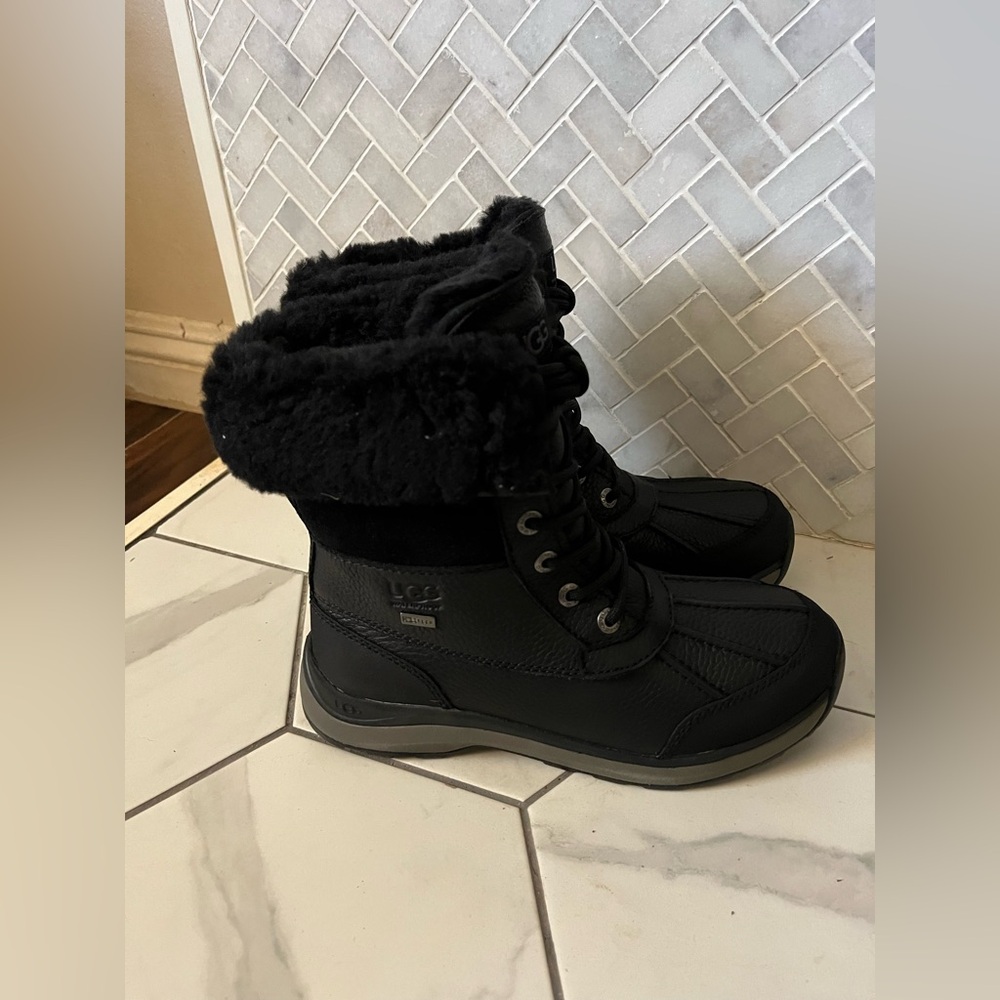 UGG Adirondack Black Winter & Rain Boots